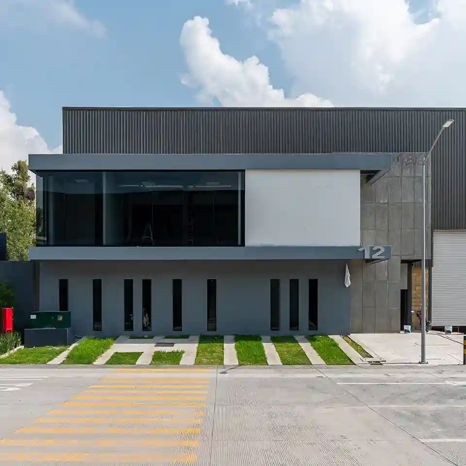 fachada nave industrial