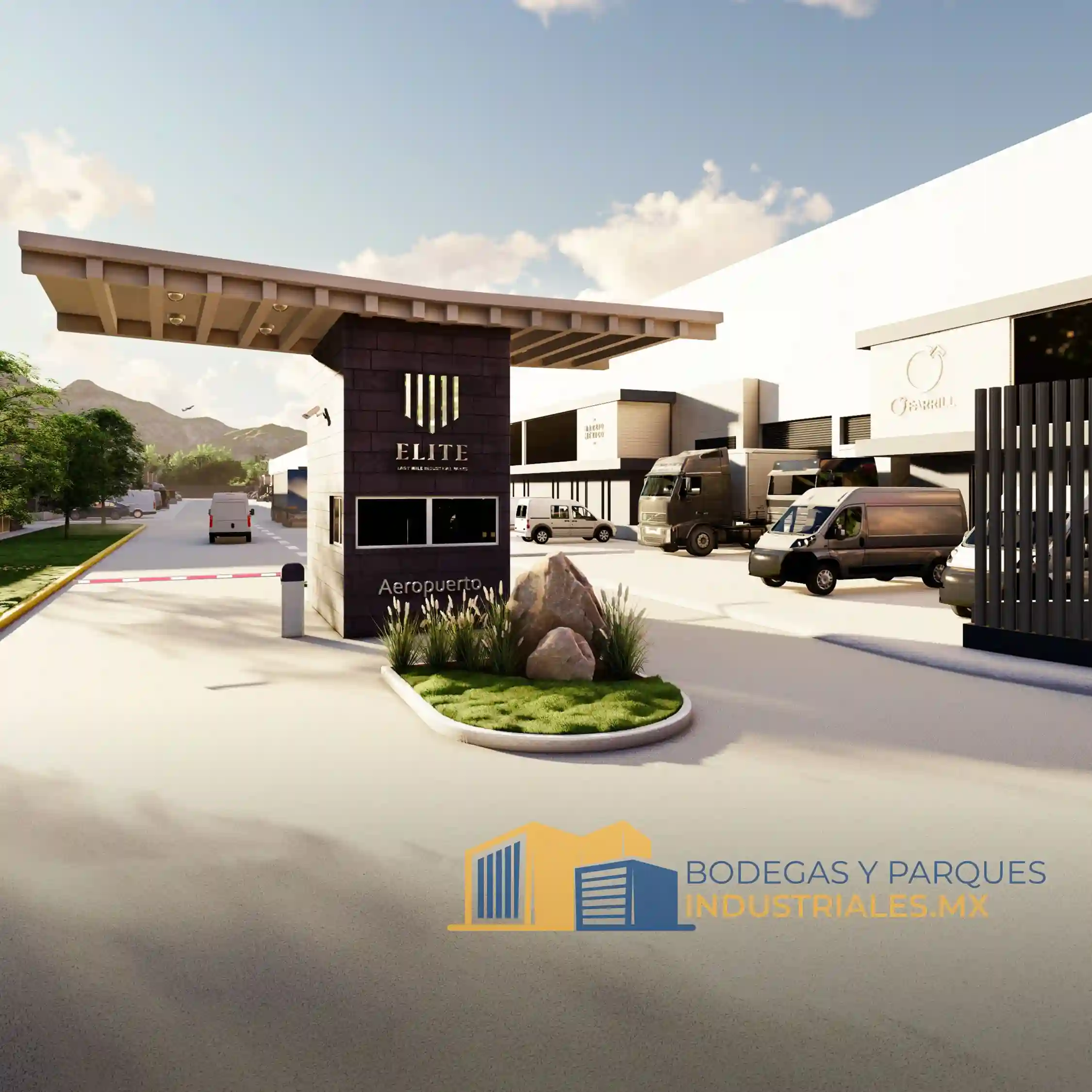 caseta parque industrial